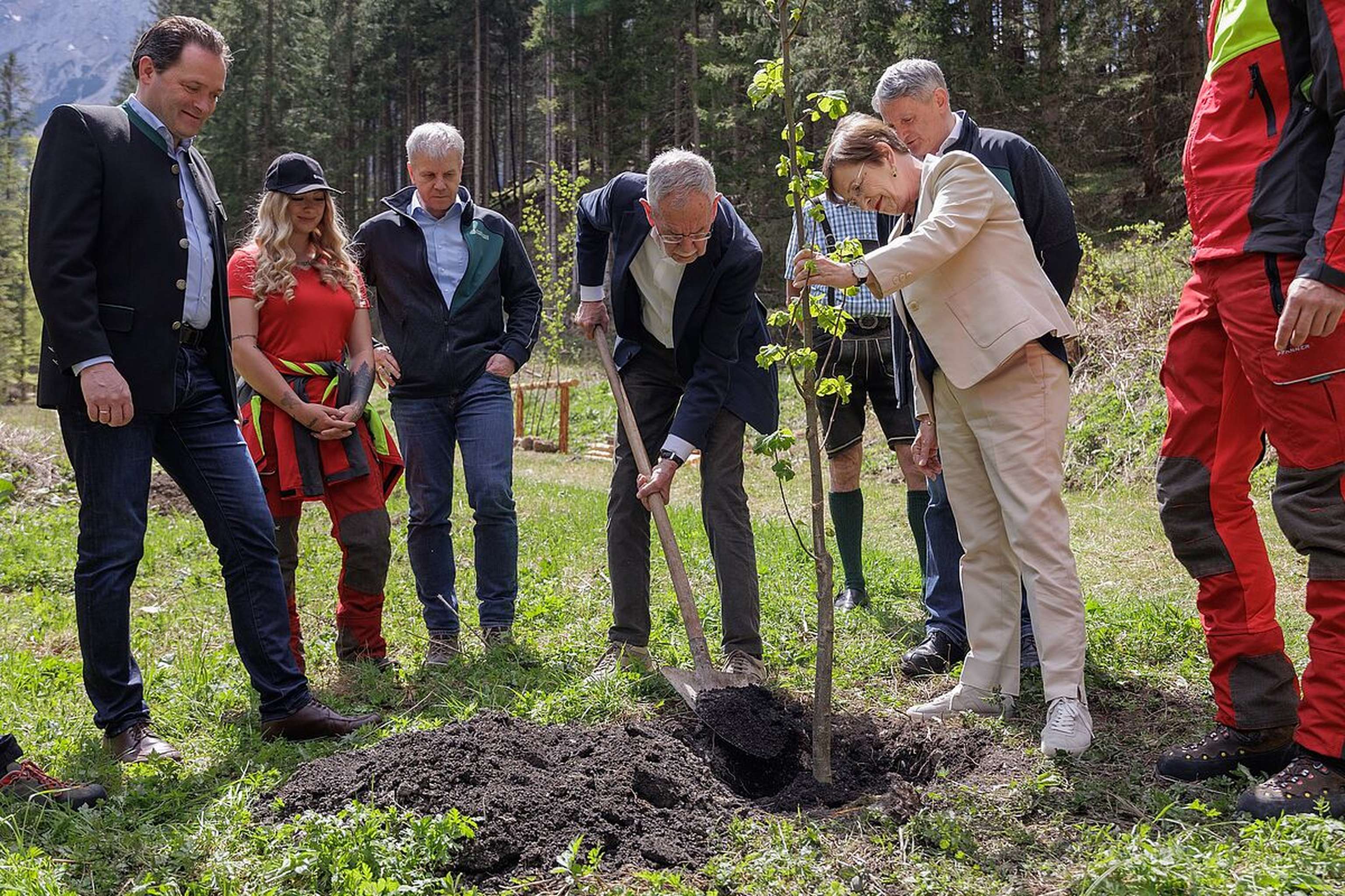 Auftakt 100 Jahre 100 Hektar