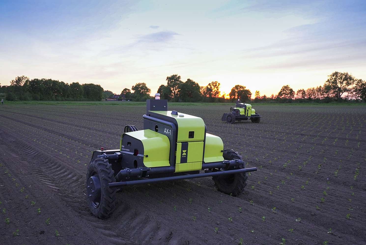 Roboter AX-1 im Feldeinsatz