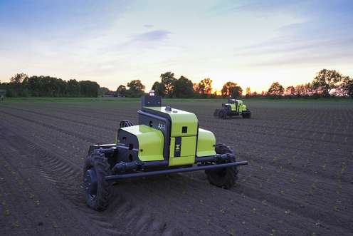 Roboter AX-1 im Feldeinsatz