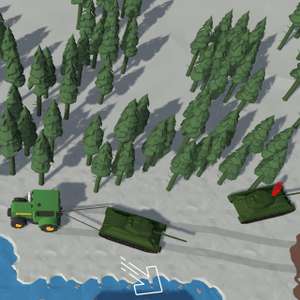„Farmers Stealing Tanks“ ging zwei Wochen nach dem Angriff auf die Ukraine online, animiert vom Kriegsgeschehen.