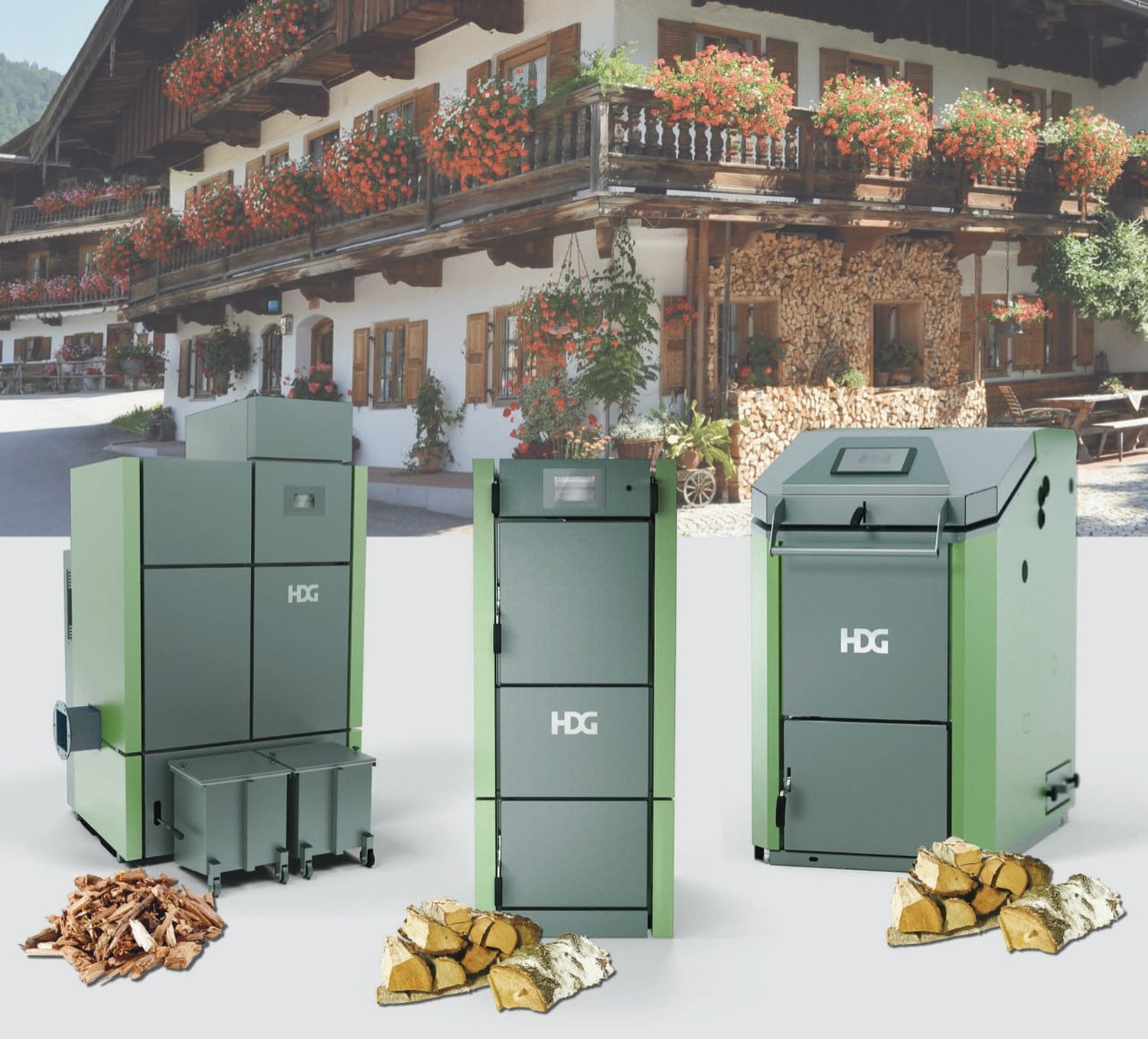 HDG hat Top-Geräte für
Bauernhöfe.