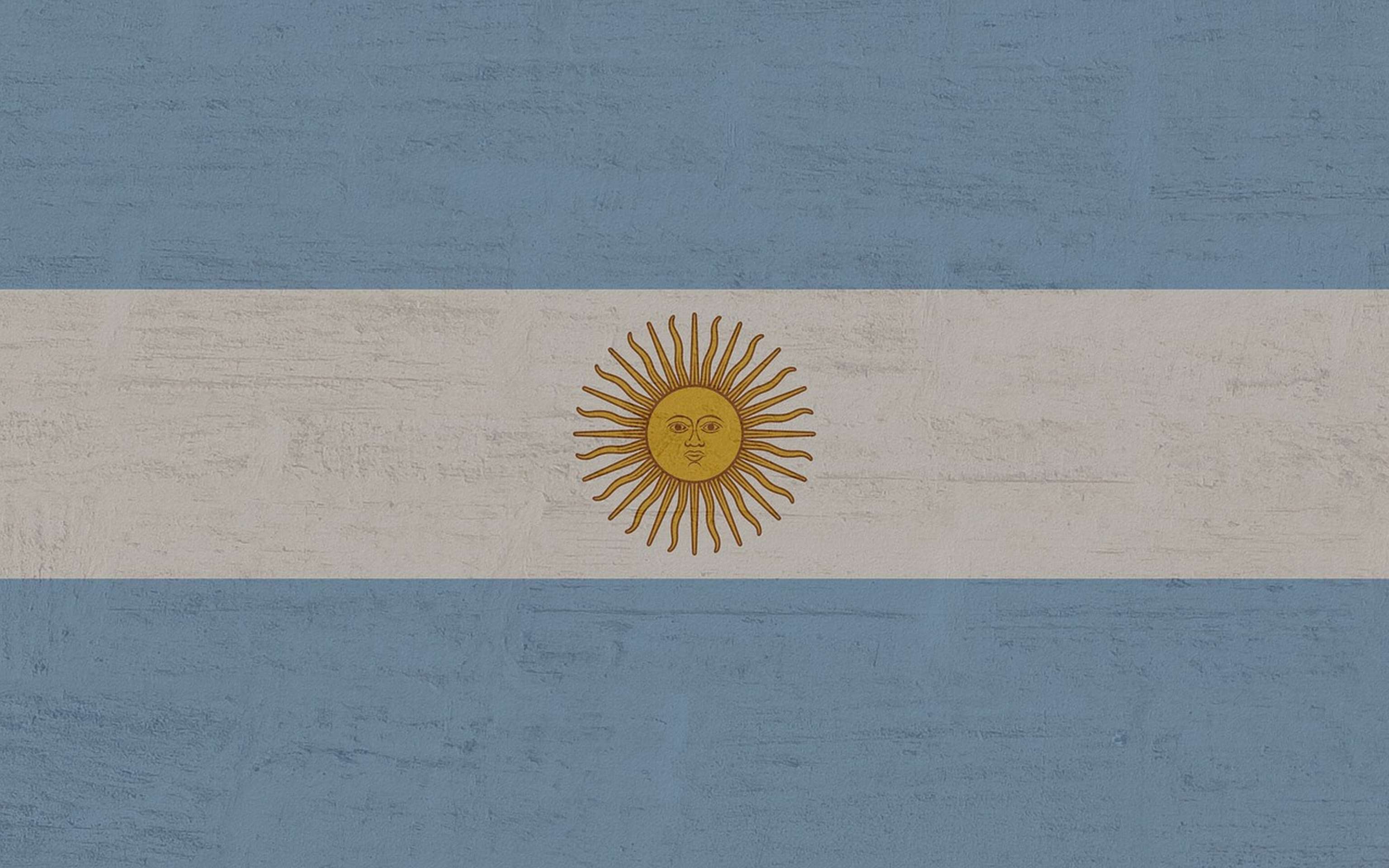 Flagge von Argentinien
