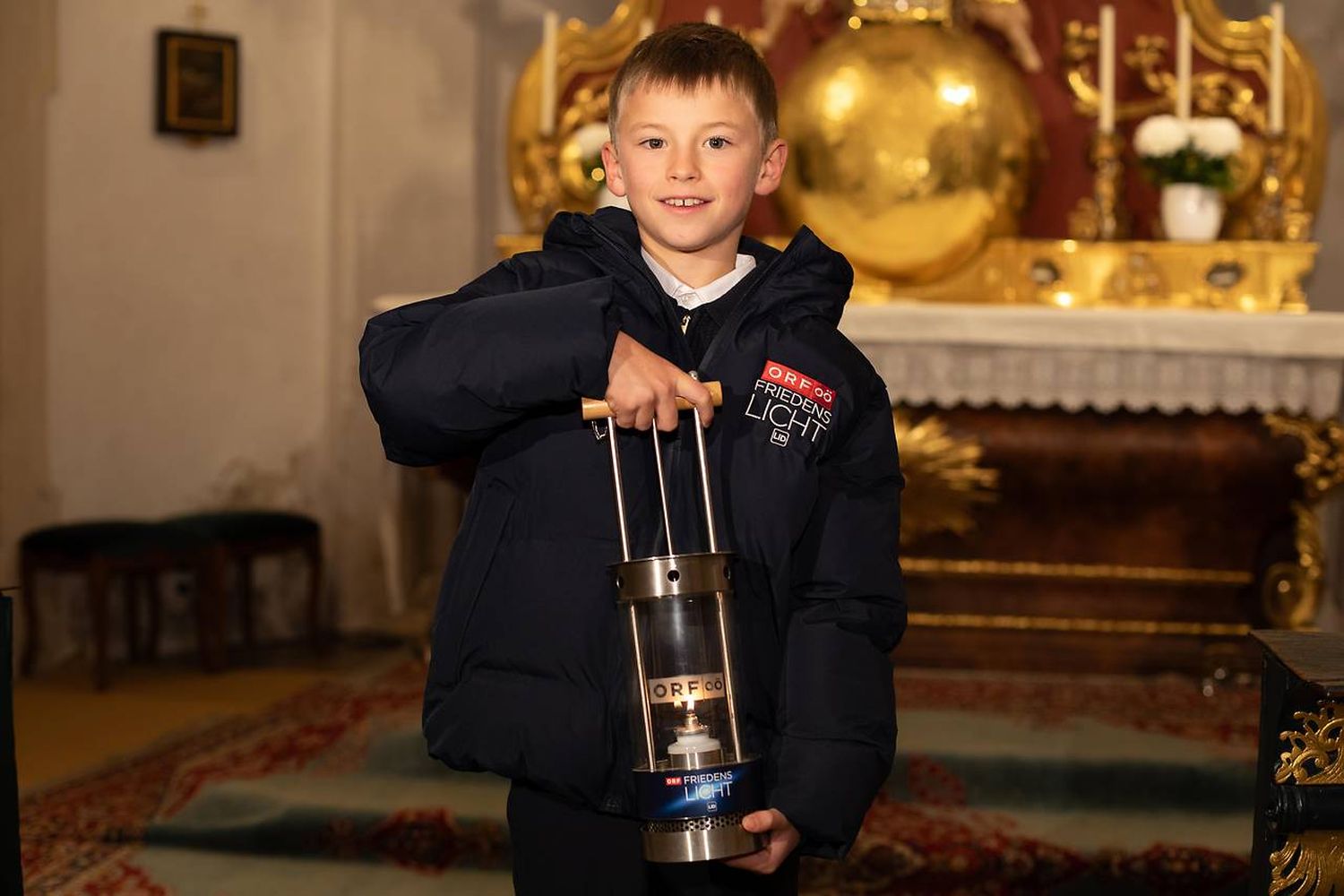 Der Oberösterreicher Matthias Secklehner ist der heurige Friedenslicht-Träger.