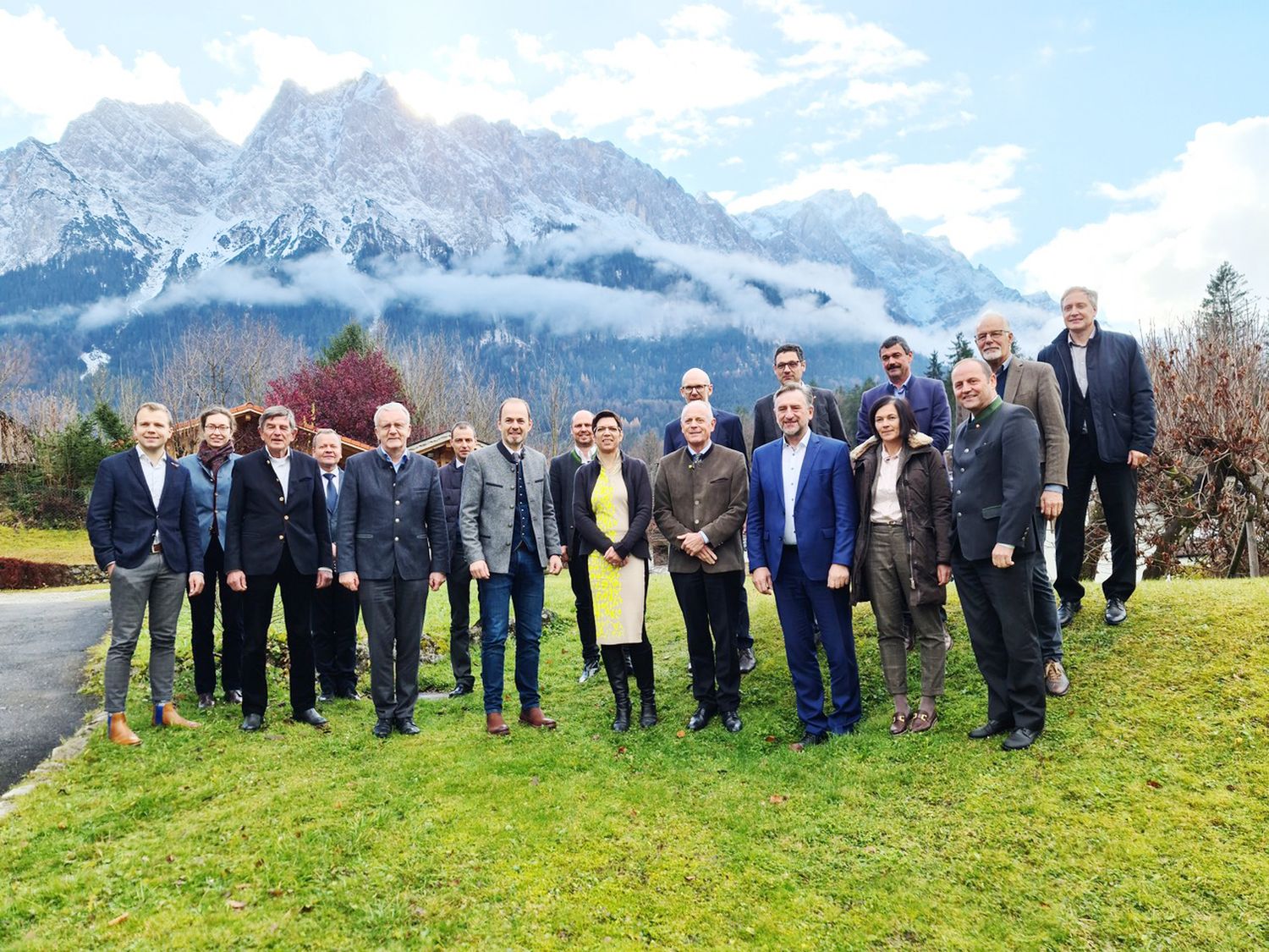 Landwirtschaftsvertreter aus Bayern, Tirol und Südtirol