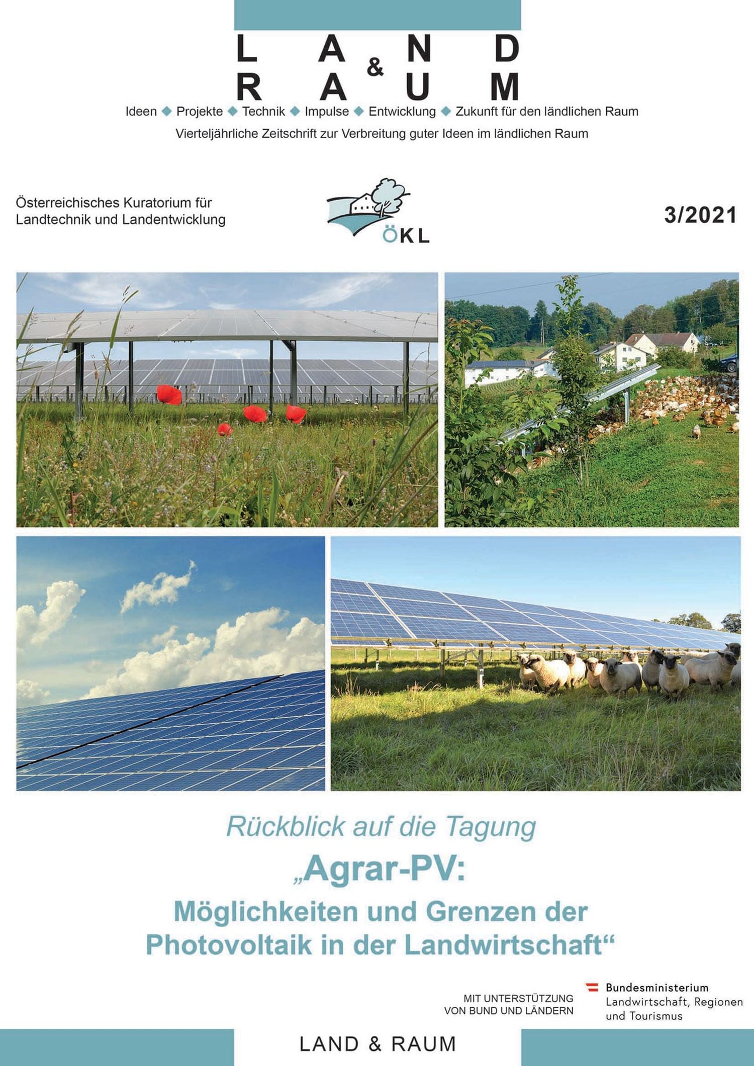 Die Herbstausgabe der Zeitschrift Land & Raum
