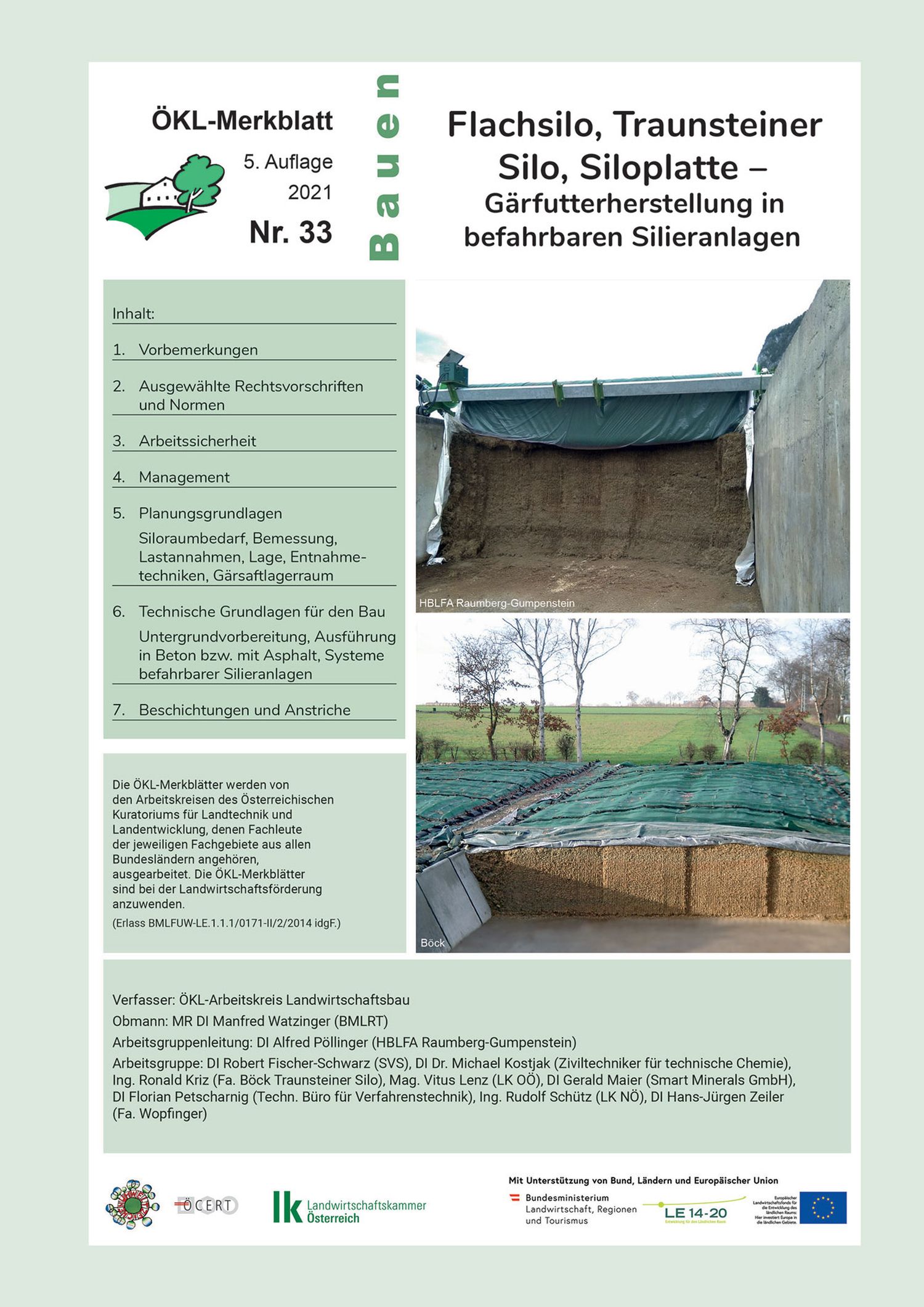 Das ÖKL-Merkblatt 33