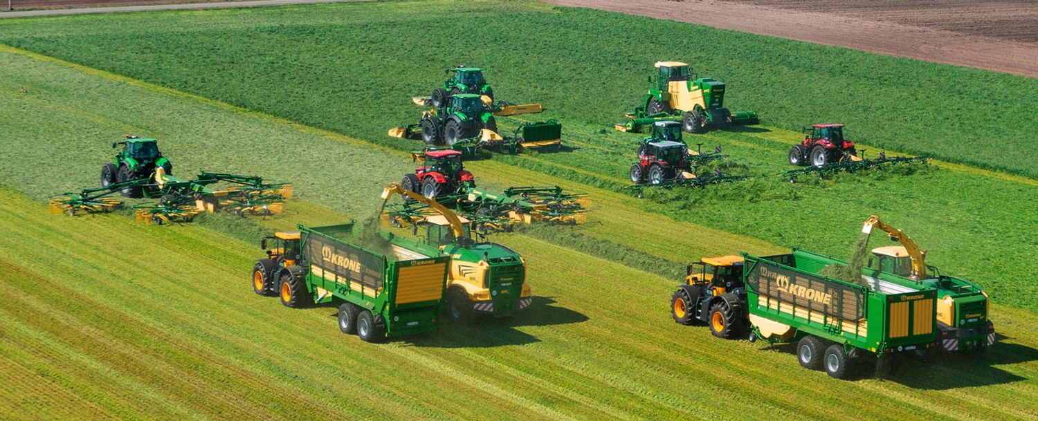 Krone Machines At Work