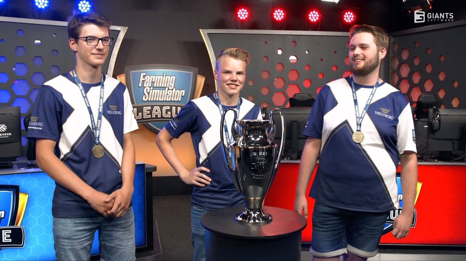 Das siegreiche Team