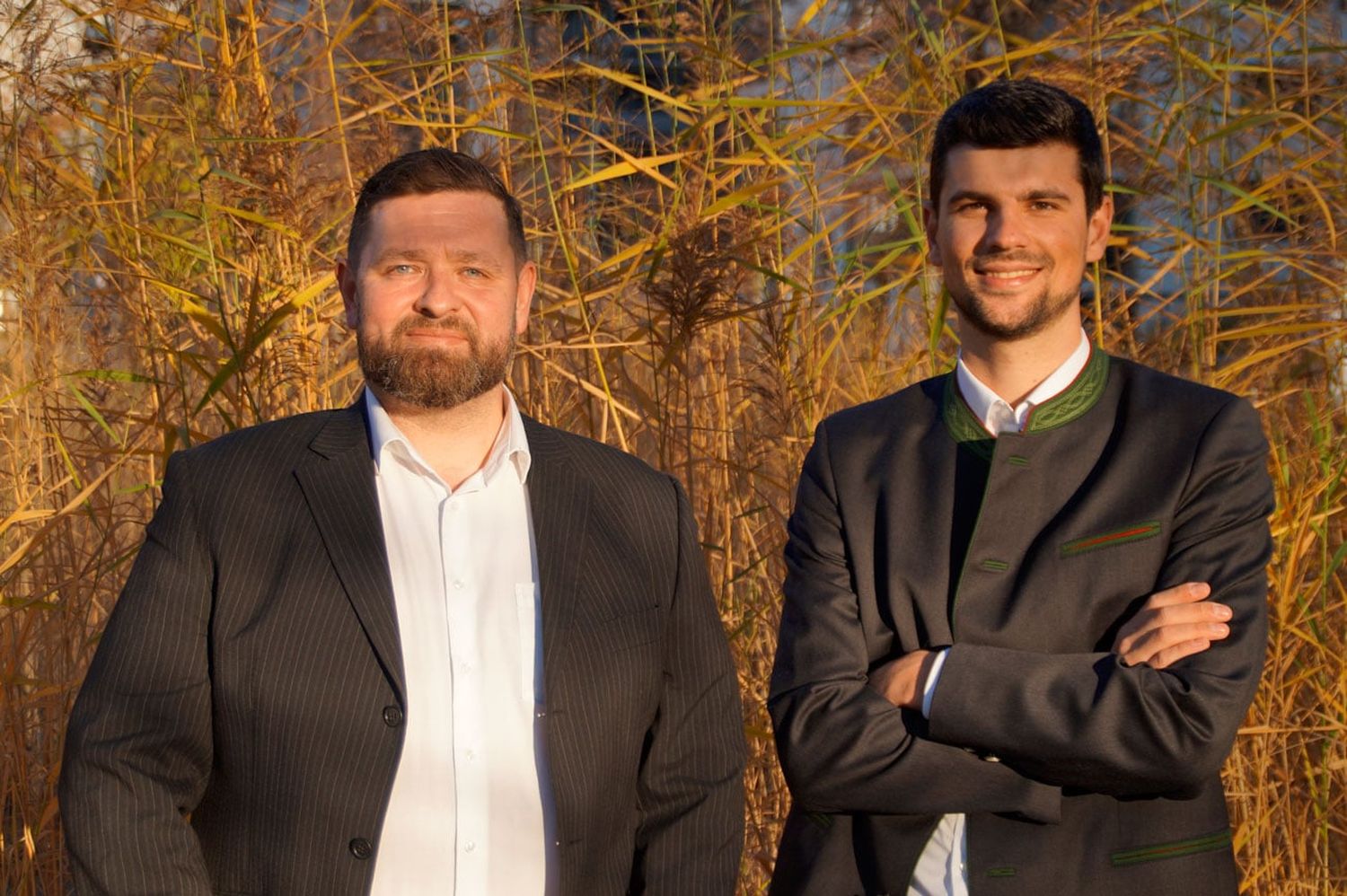 Die neuen Geschäftsführer der AgrarCommander GesmbH, Johannes Steiner und Hannes Schauer
