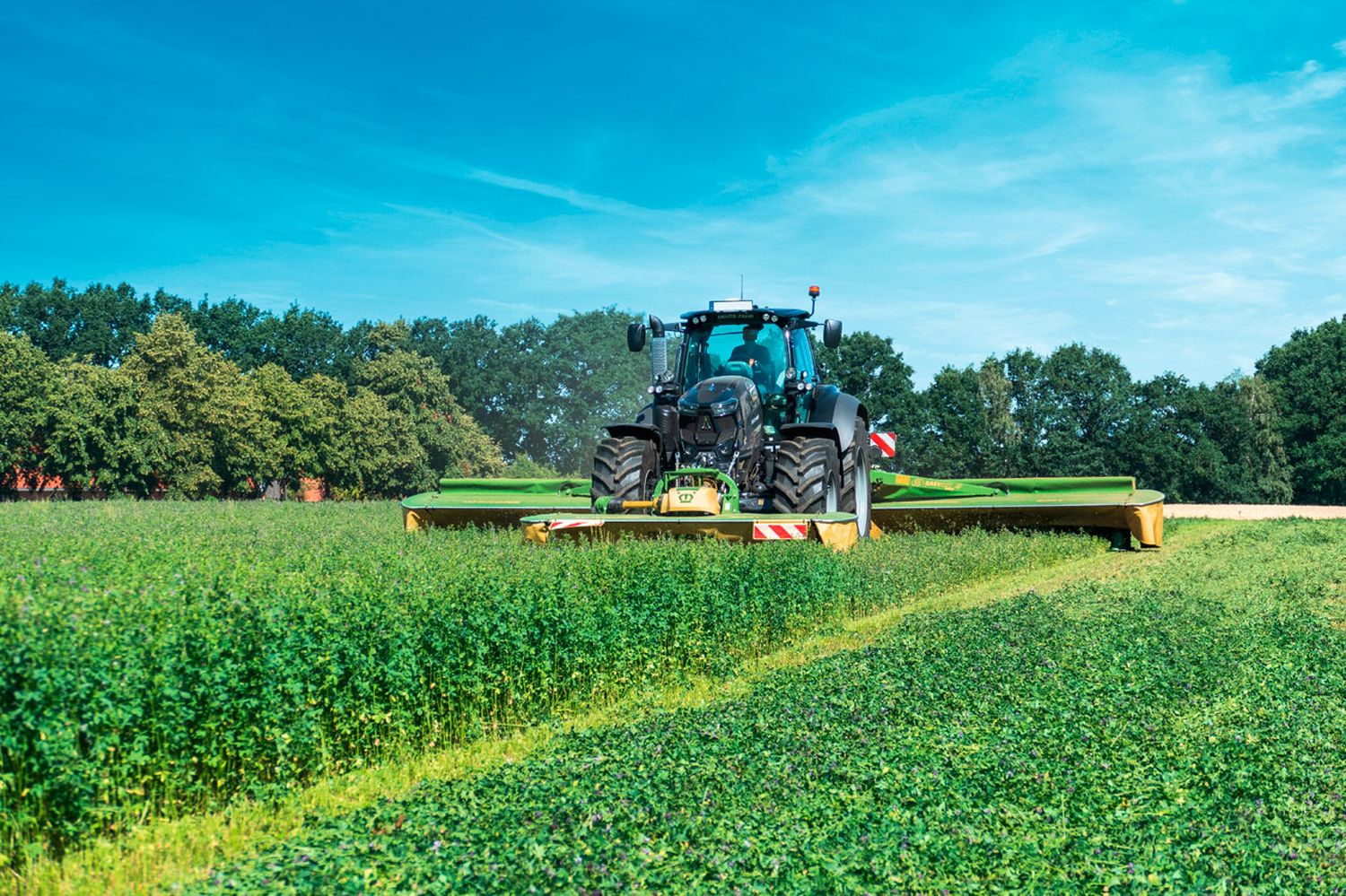 KRONE EasyCut B 950 Collect Einsatzaufnahme Totale