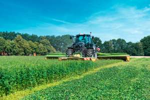 KRONE EasyCut B 950 Collect Einsatzaufnahme Totale