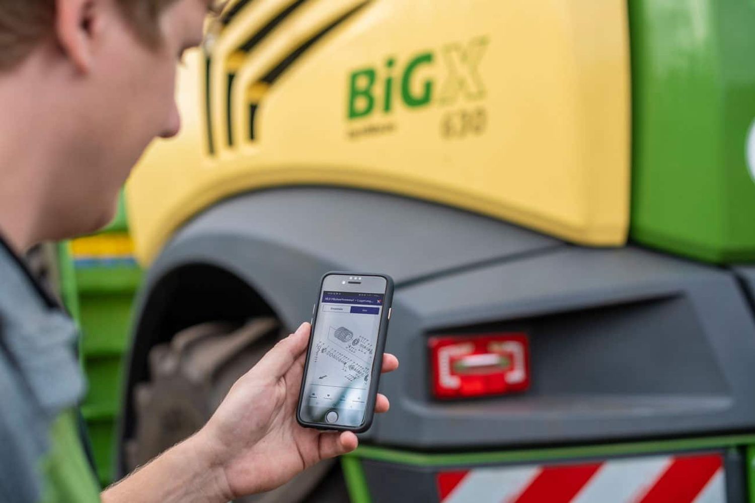 Auch offline hilfreich: die neue agroparts Mobile App für Krone-Maschinen