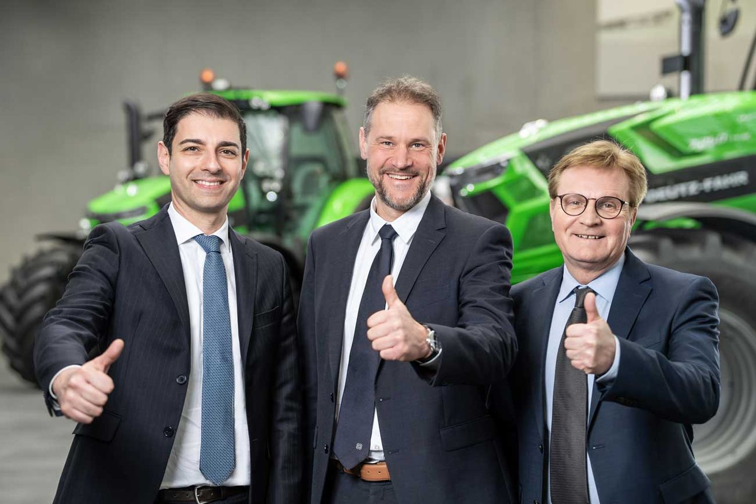 Das Trio an der Spitze: Alessandro Sapio, Matthias Augenstein Vincenzo Cetani