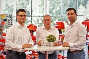 Das neue Geschäftsführer-Team: Michael Einböck, Leopold Einböck sen. und Leopold Einböck jun.