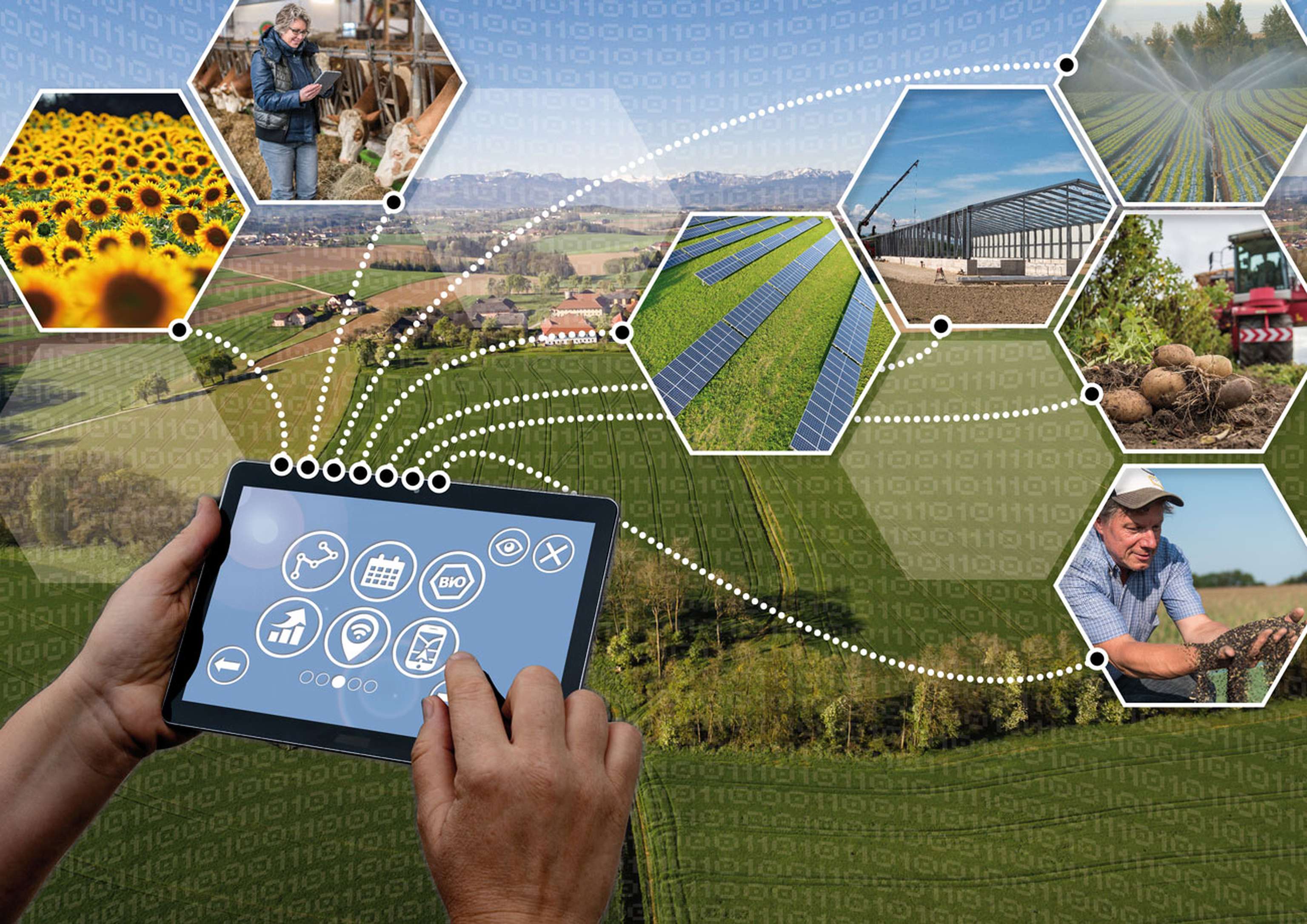 Vernetzte Landwirtschaft 4 ID89070