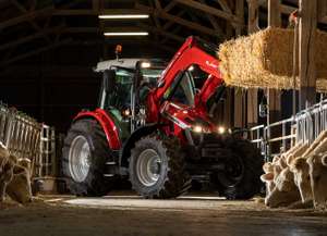 MF5S FL4121Loader Bale Night FR 1120 95543