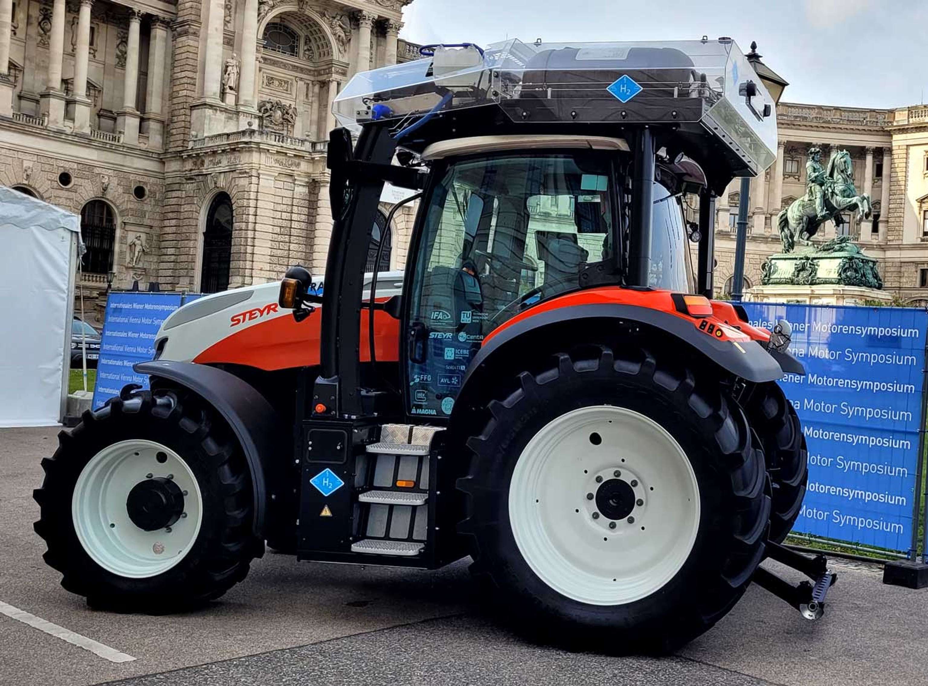 Traktor Vor Hofburg