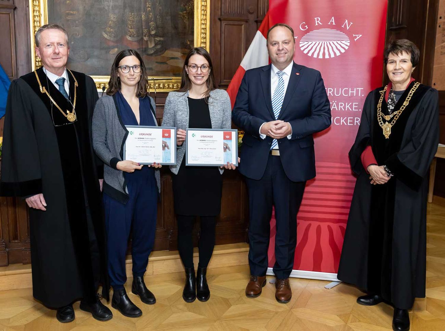 BOKU Preisverleihung Agrana Copyright BOKU Medienstelle Christoph Gruber