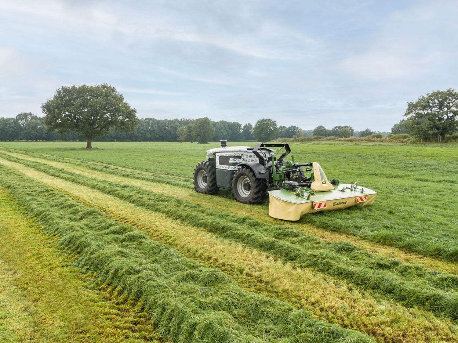 Krone Lemken VTE Mähen