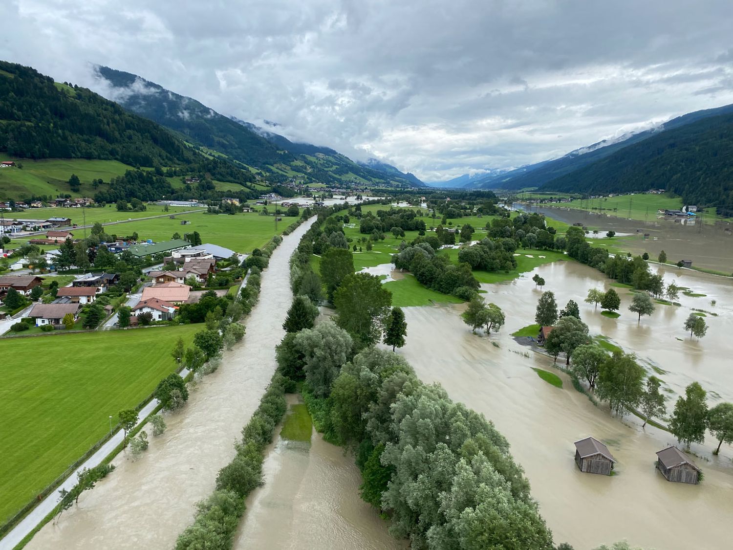 Hochwasser Oberpinzgau 20210718 (c) Land Salzburg Franz Wieser 02