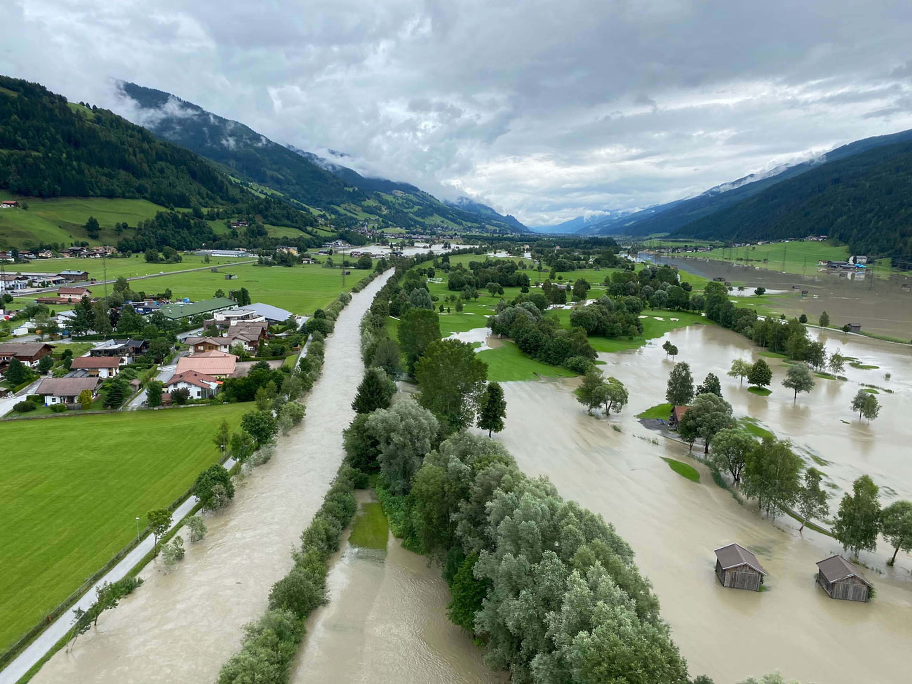 Hochwasser Oberpinzgau 20210718 (c) Land Salzburg Franz Wieser 02