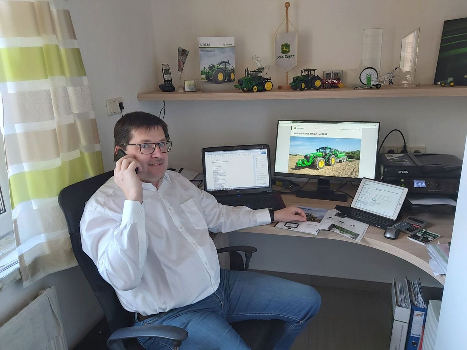 Gerald Terpa im Einsatz. Foto: ZVG