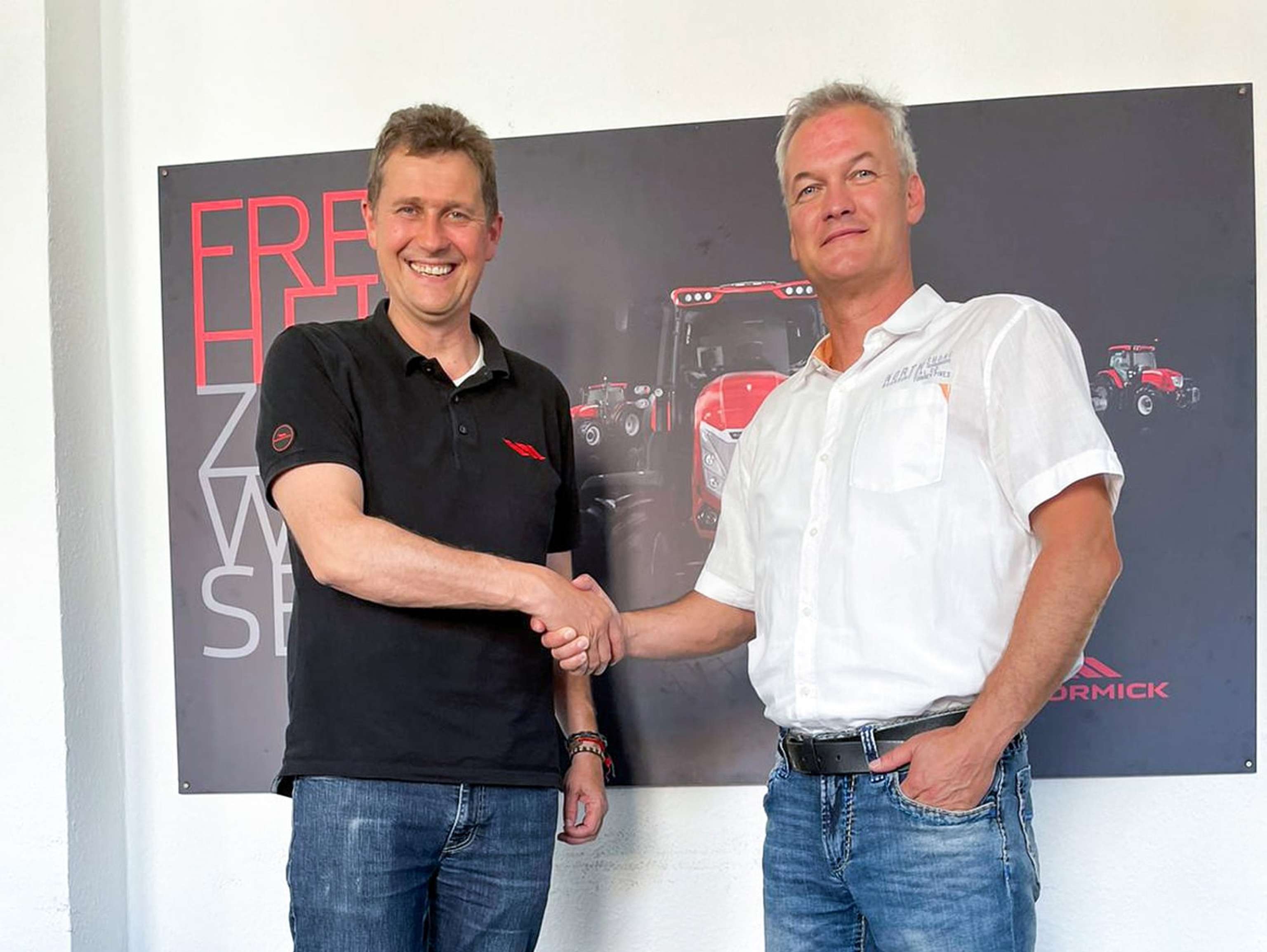 Argo-GF Günter-Ordnung mit dem neuen Gebietsverkaufsleiter Jens Schoknecht