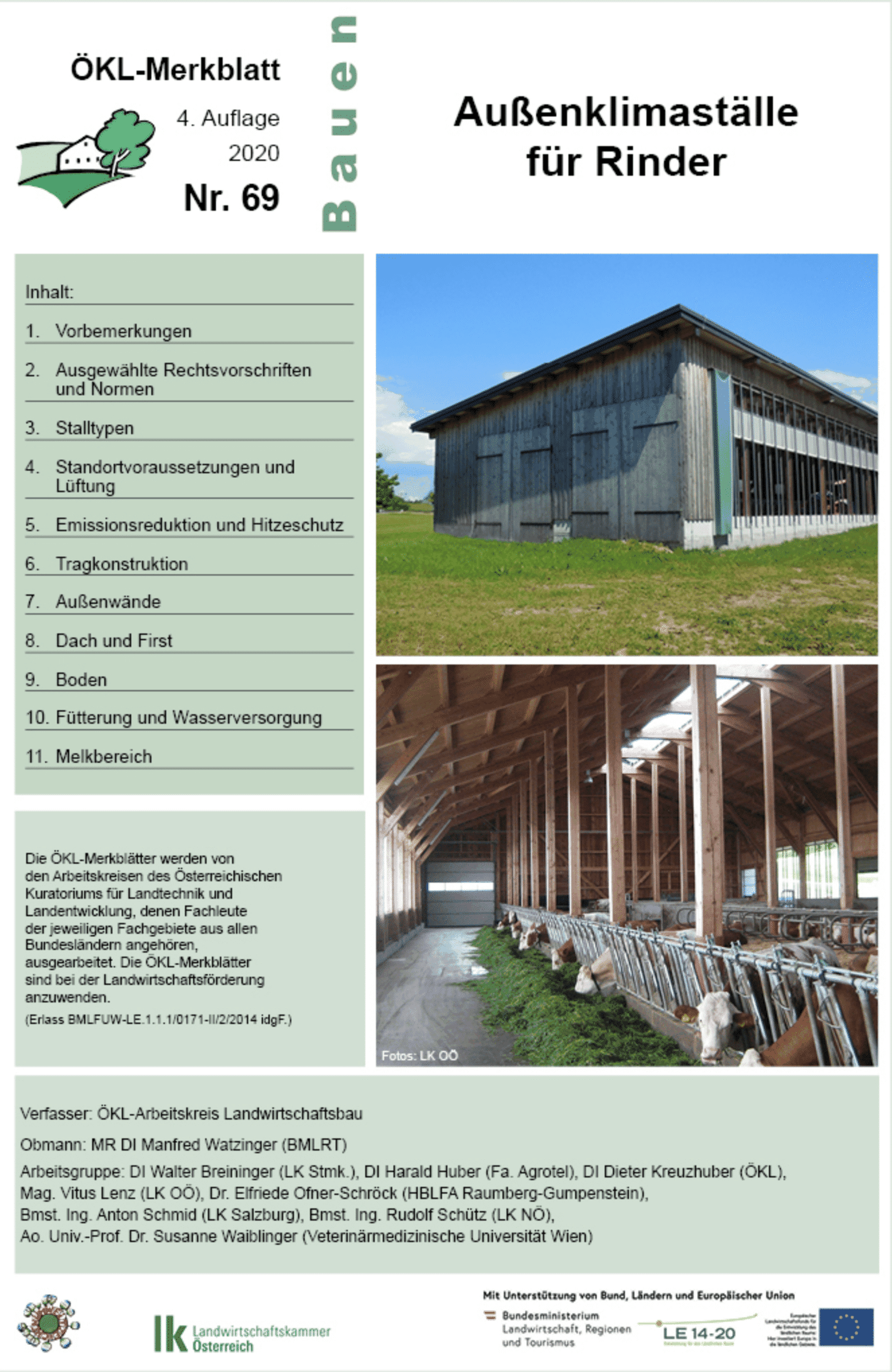 ÖKL-Merkblatt Nr. 69
FOTO: ÖKL