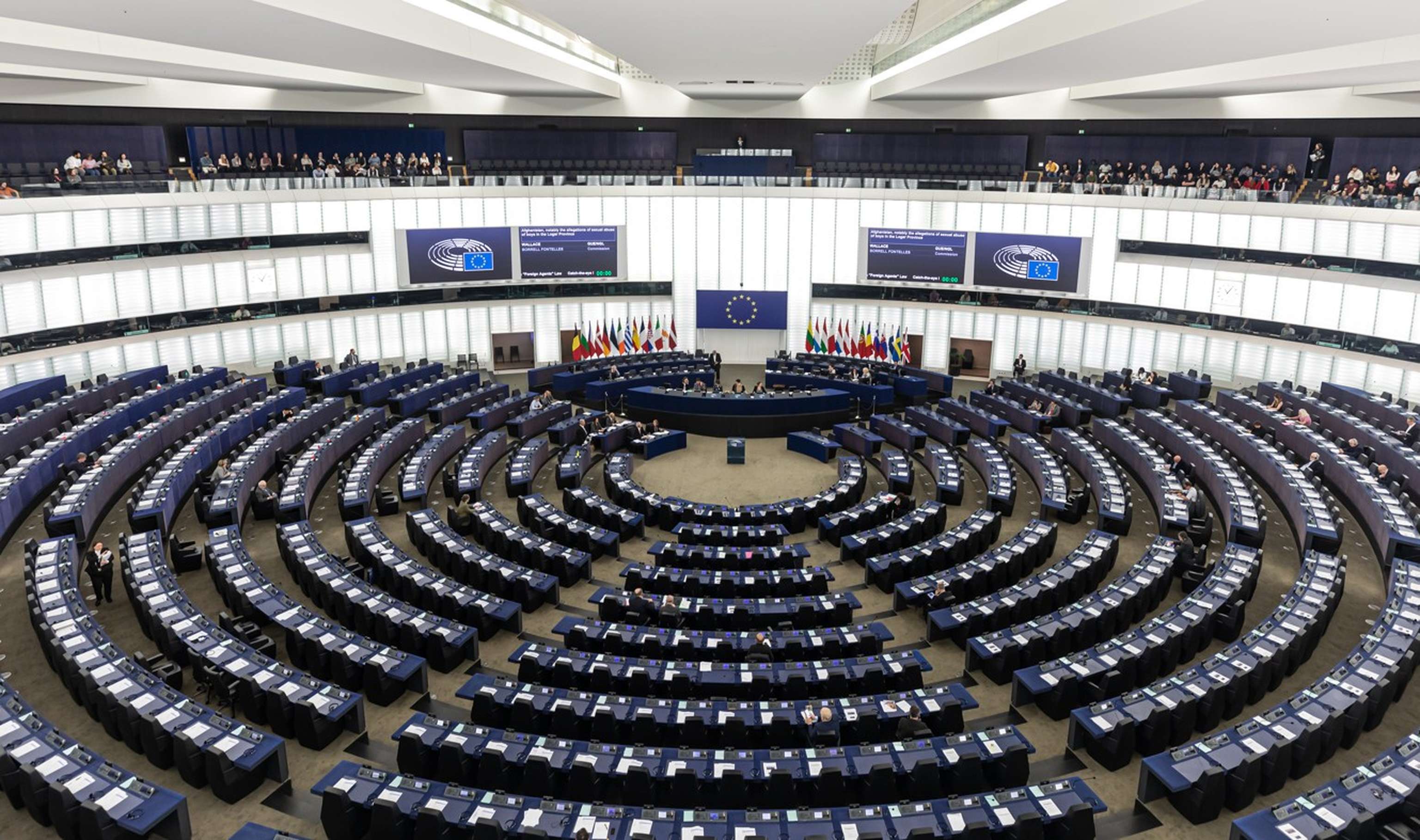 Plenum in Straßburg