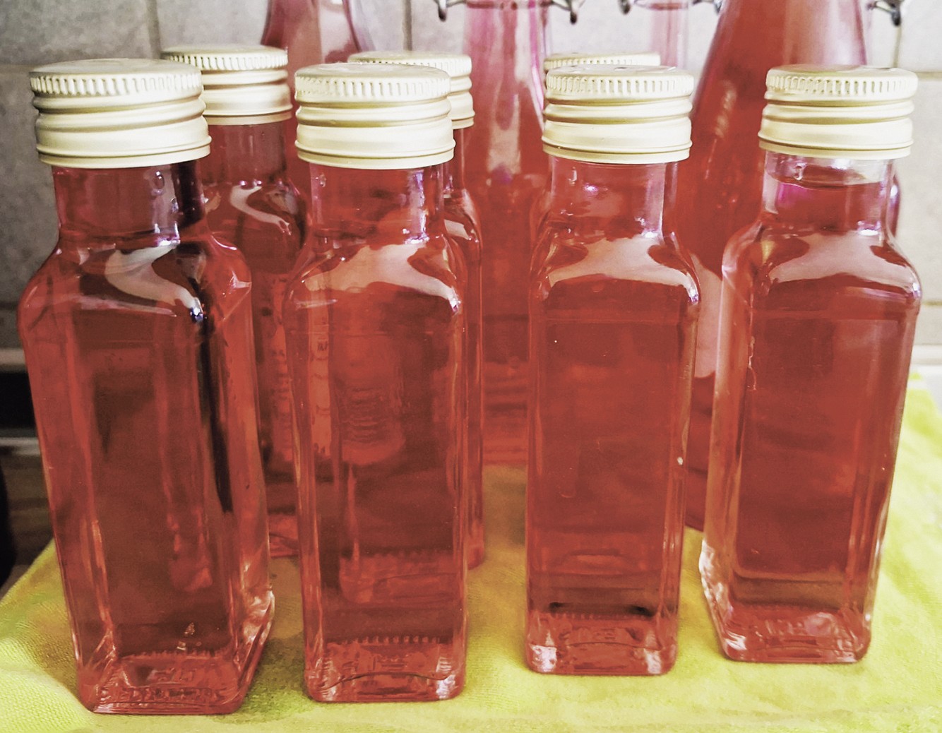 Lavendel-­Rosenblütensirup