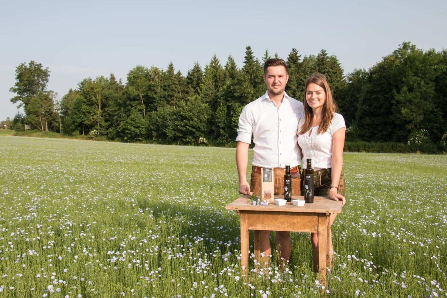 Georg Zehetner und seine Lebensgefährtin Teresa Hohenbichler produzieren Öle.