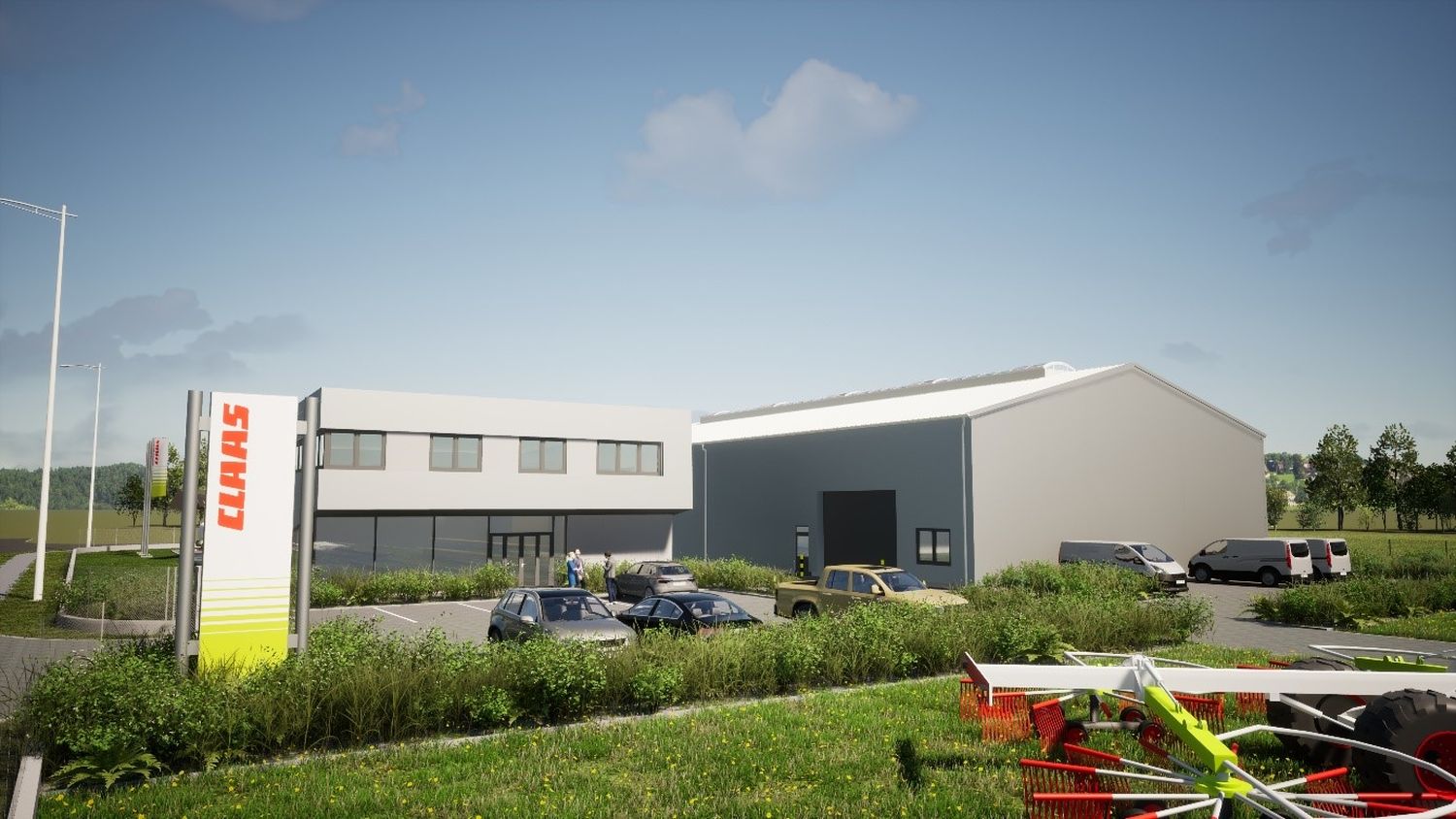 So wird der neue Standort in Bruck an der Leitha ab Herbst aussehen.