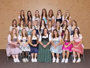 Abschlussklasse 3a Fachrichtung Ländliches Betriebs- und Haushaltsmanagement am ABZ Hagenberg.
