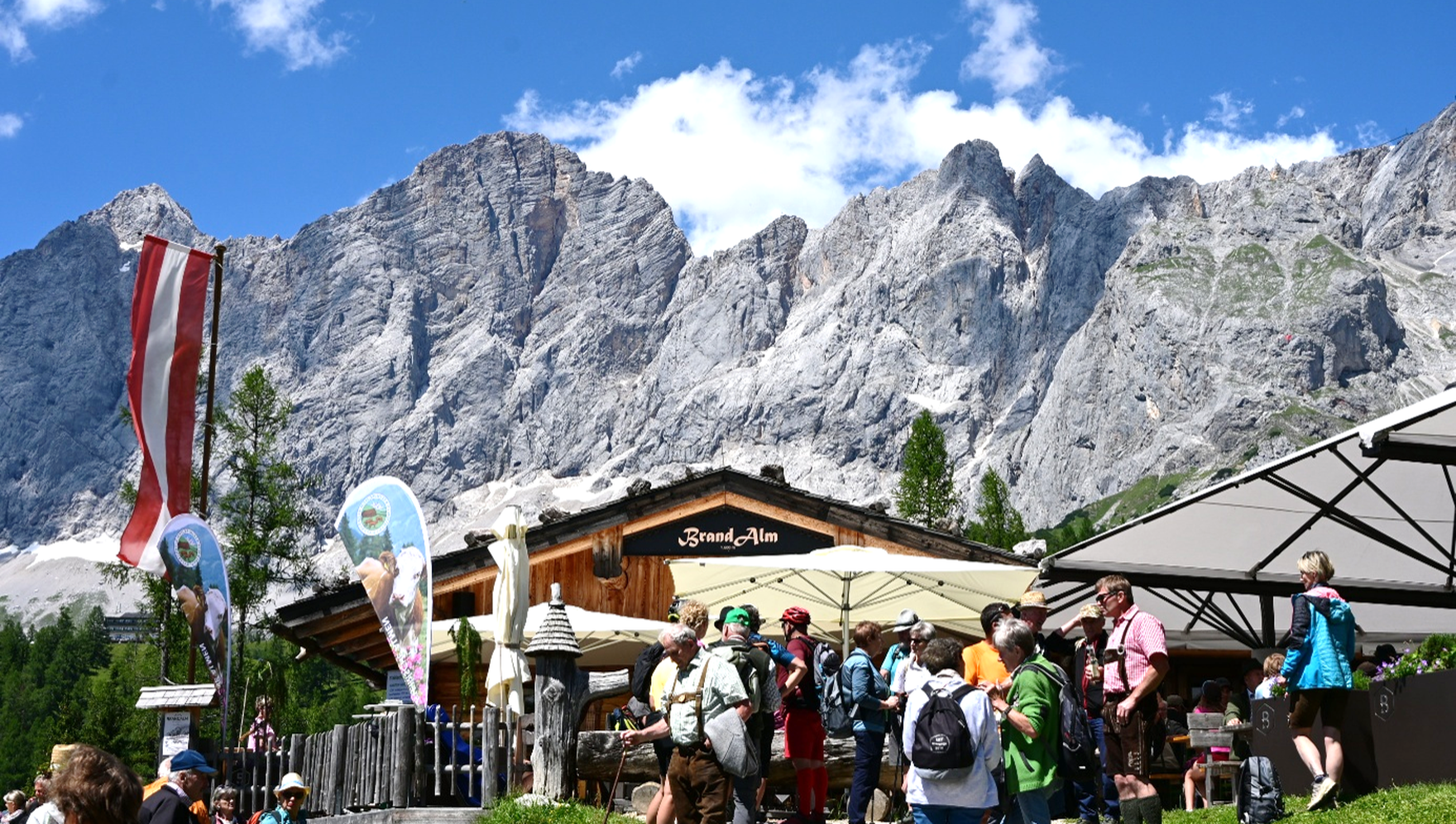 Die Brandalm in der Gemeinde Ramsau am Dachstein