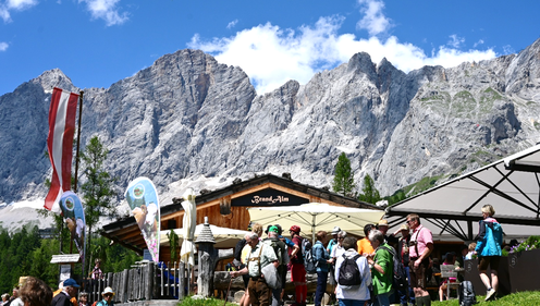 Die Brandalm in der Gemeinde Ramsau am Dachstein