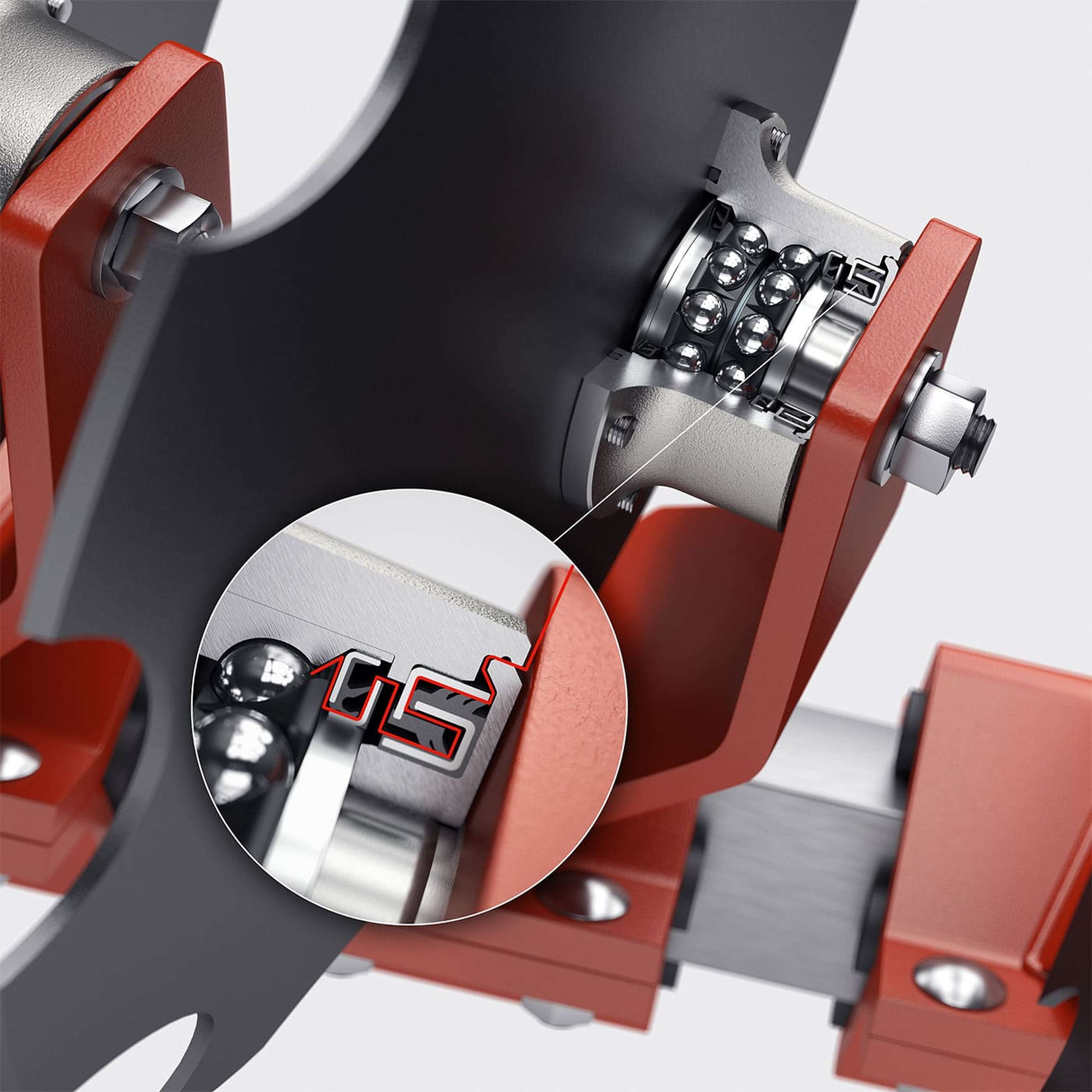 CON Agri Disc Hub Dirt Path