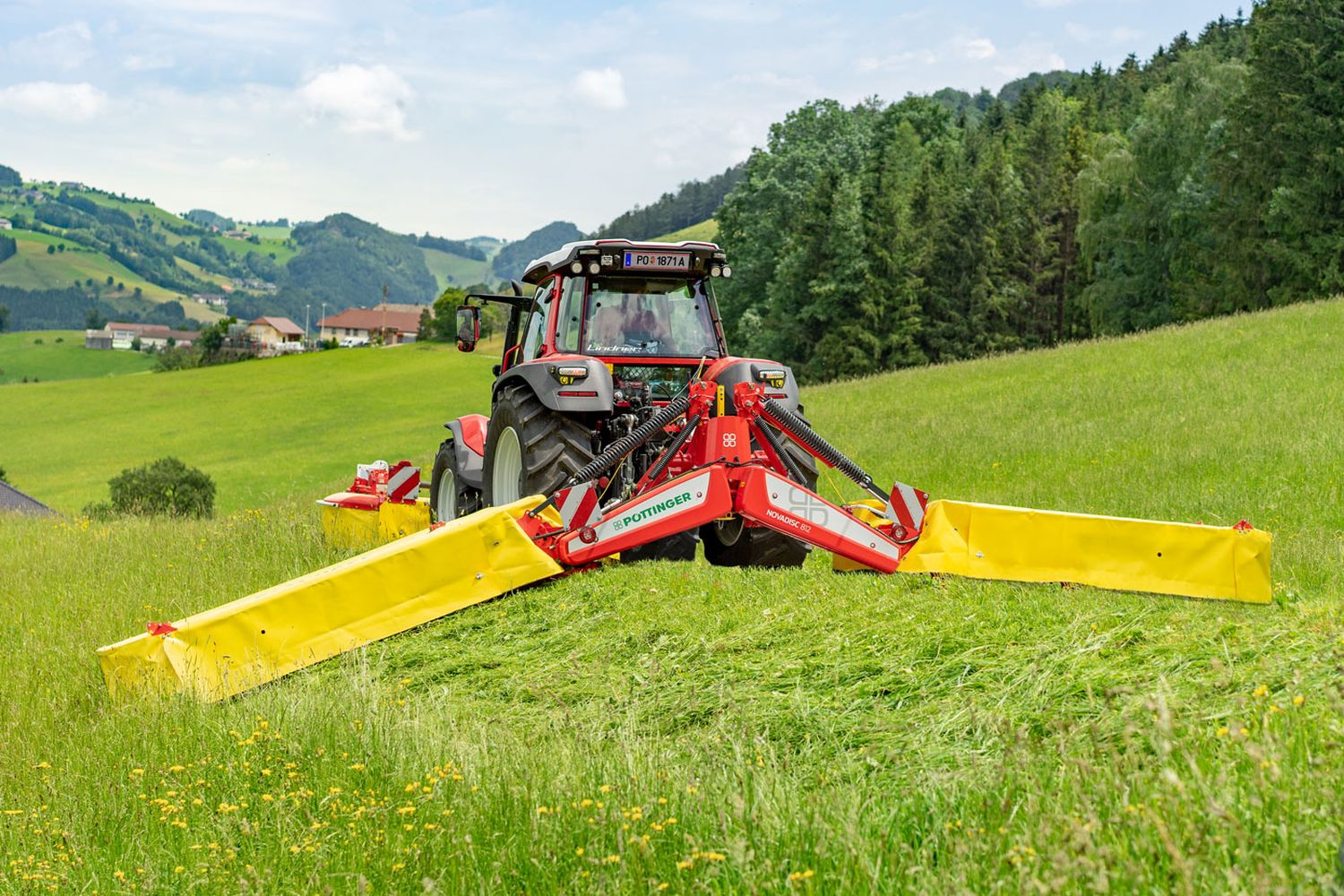 POETTINGER Maehkombination NOVADISC 812 2 Hq