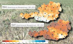Niederschlagsdefizite