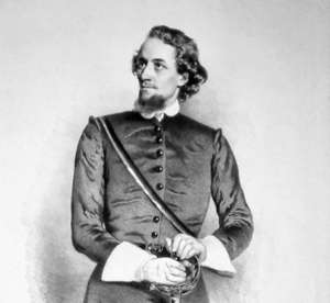 Hans Kudlich, Lithographie Von Eduard Kaiser 1848 Quadratisch