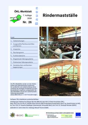 Cover ÖKL-Merkblatt 26
