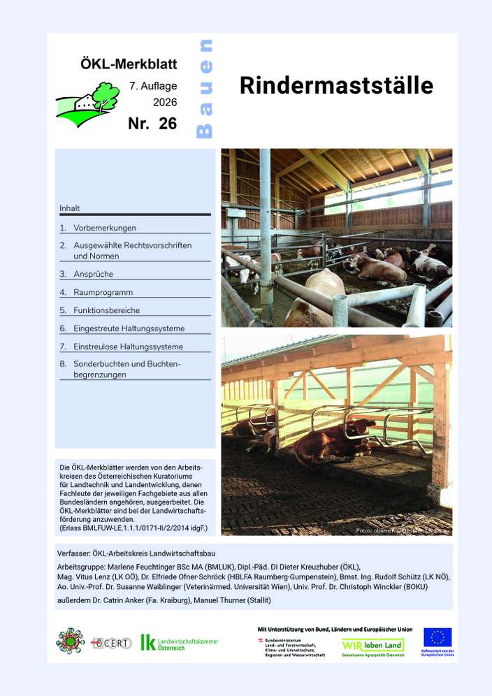 Cover ÖKL-Merkblatt 26