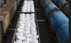 Güterzug Bigbags