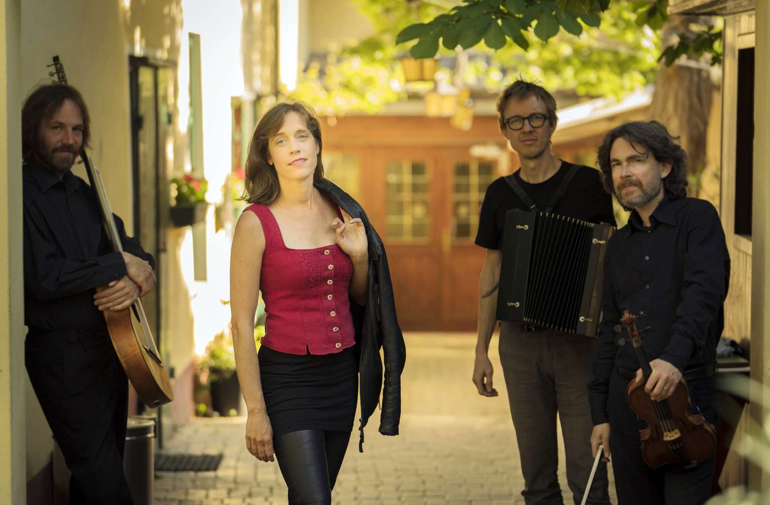 Gruppenfoto des Agnes Palmisano Trio