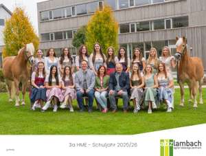 ABZ Lambach: Abschlussklasse 3a Pferdewirtschaft/Horse Management & Economics