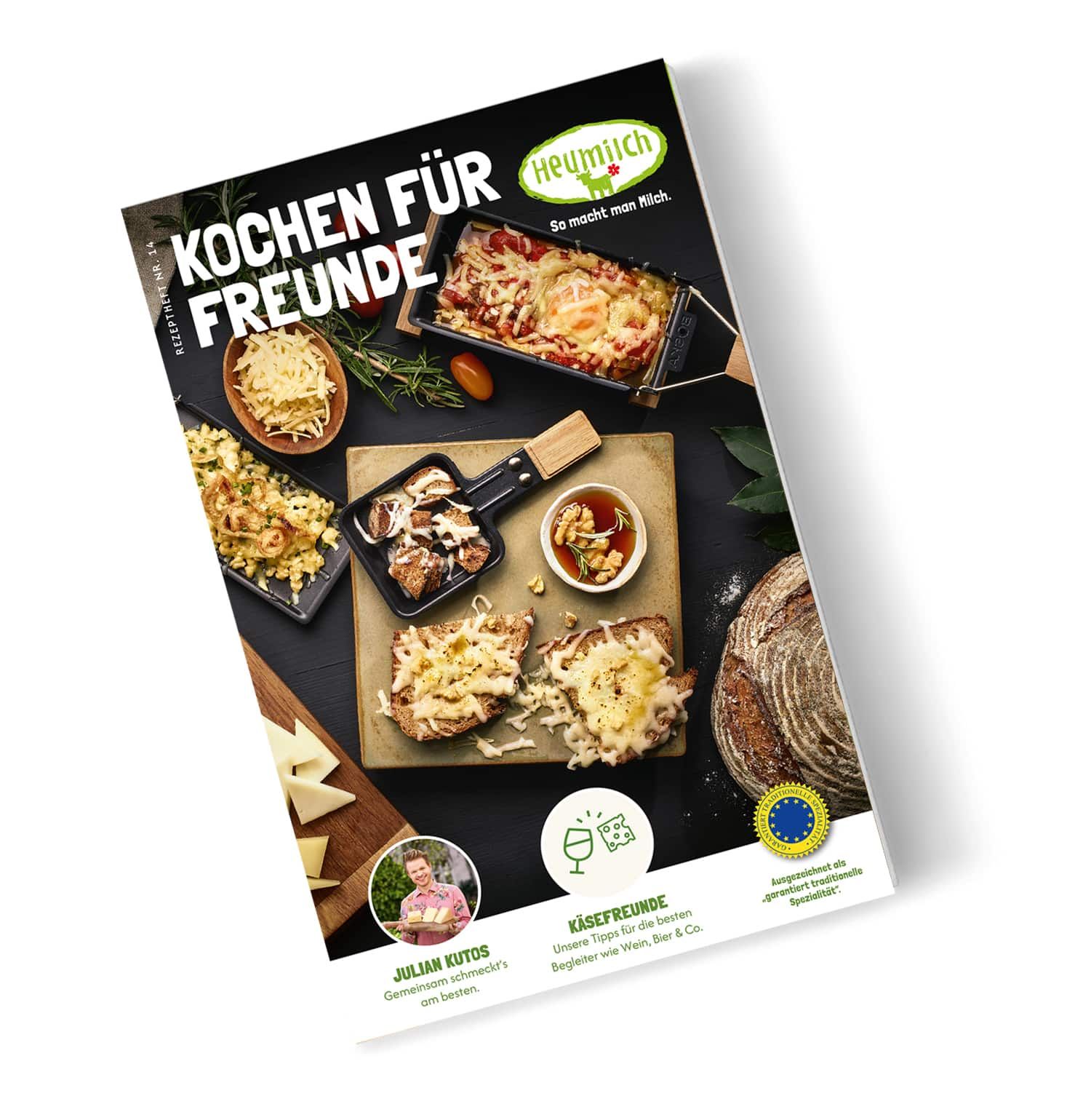 Das neue Heumilch-Rezeptheft