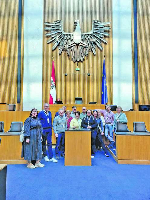 Halleiner Bauernbund im Parlament