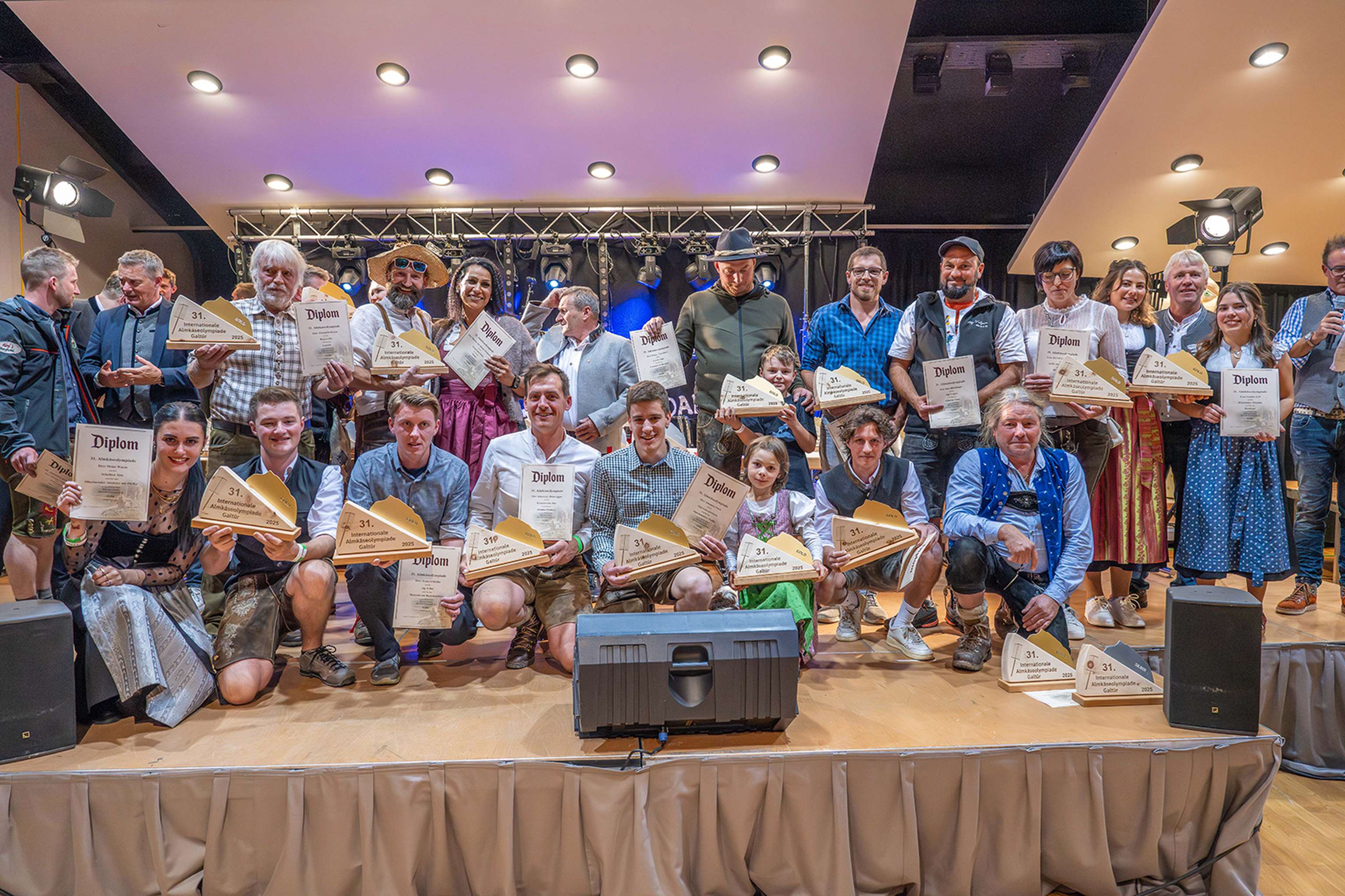 31 Internationalen Almkäseolympiade in Galtür