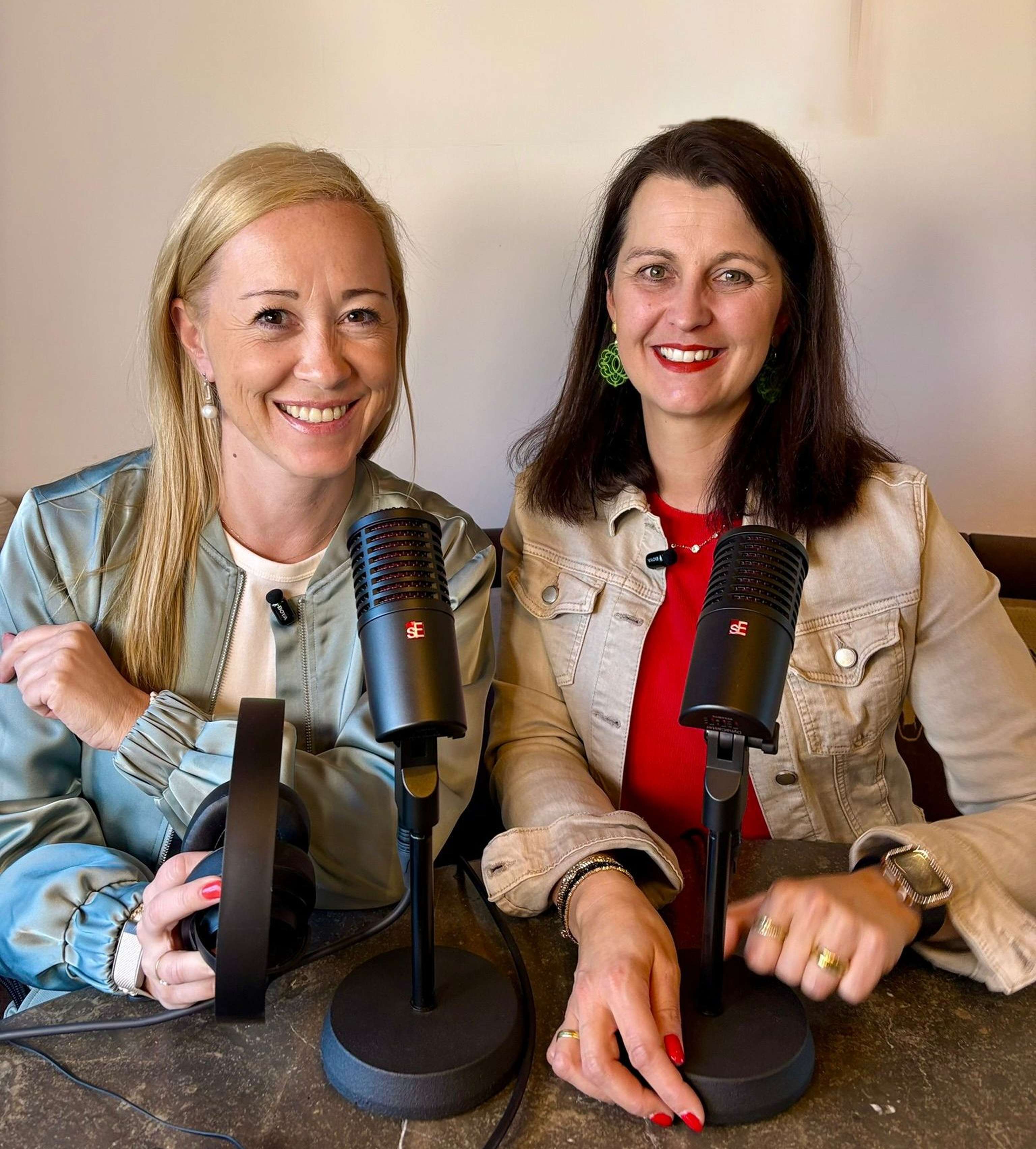 Conny Rohrmoser mit Sabine Kornberger