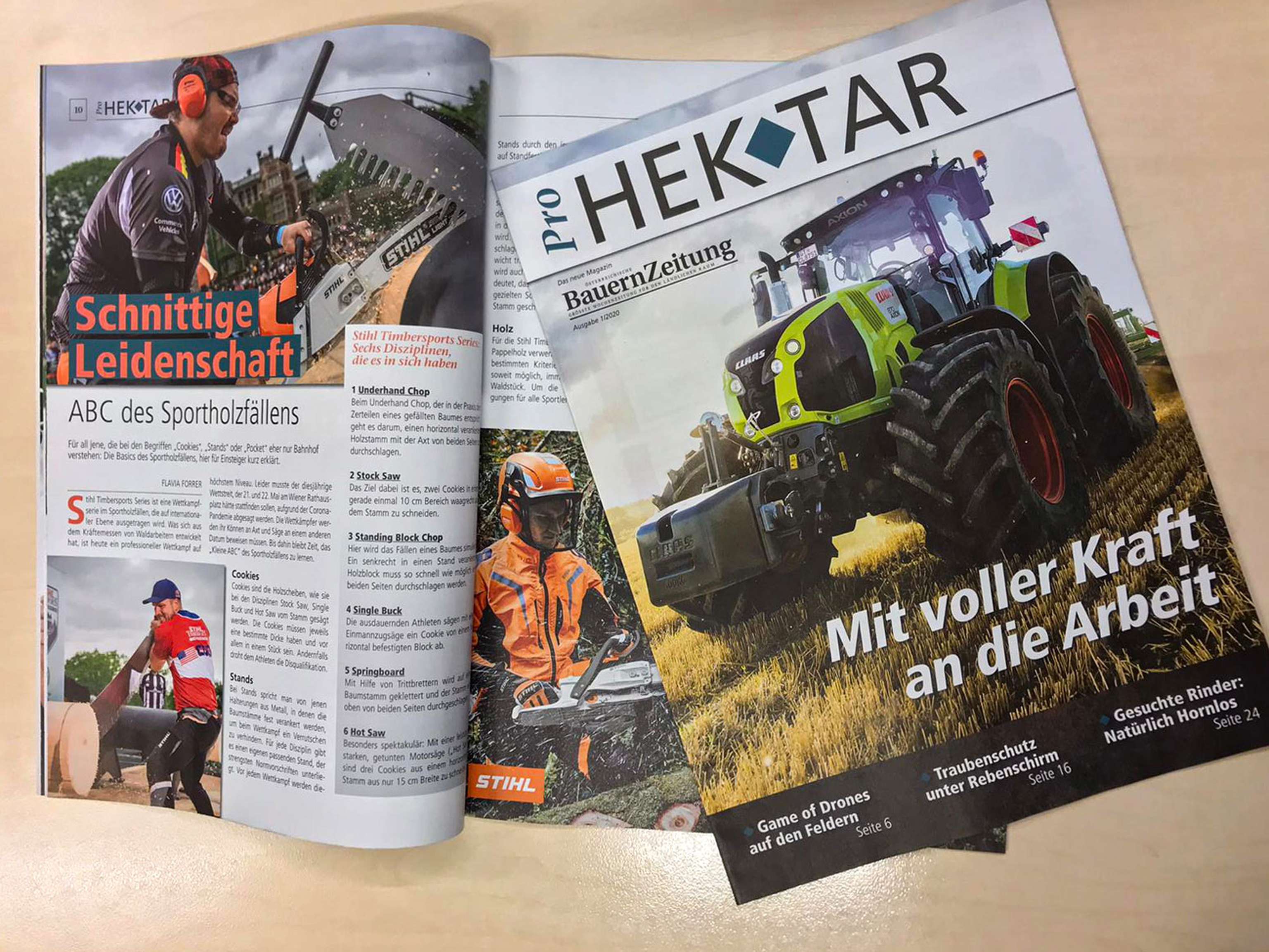 Die neue ProHEKTAR-Ausgabe mit spannenden Artikeln
