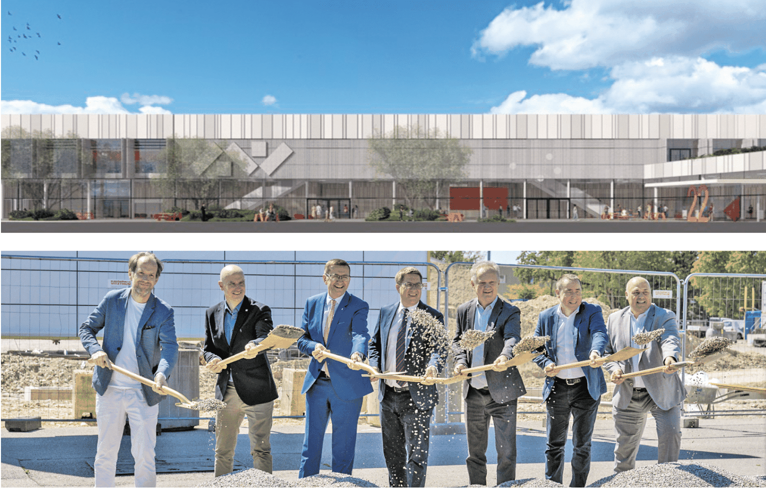 Markus Fischer, Peter Franzmayr, Markus Achleitner, Andreas Rabl, Robert Schneider, Ernst Gunhold, Stefan Kubin (v.l.)